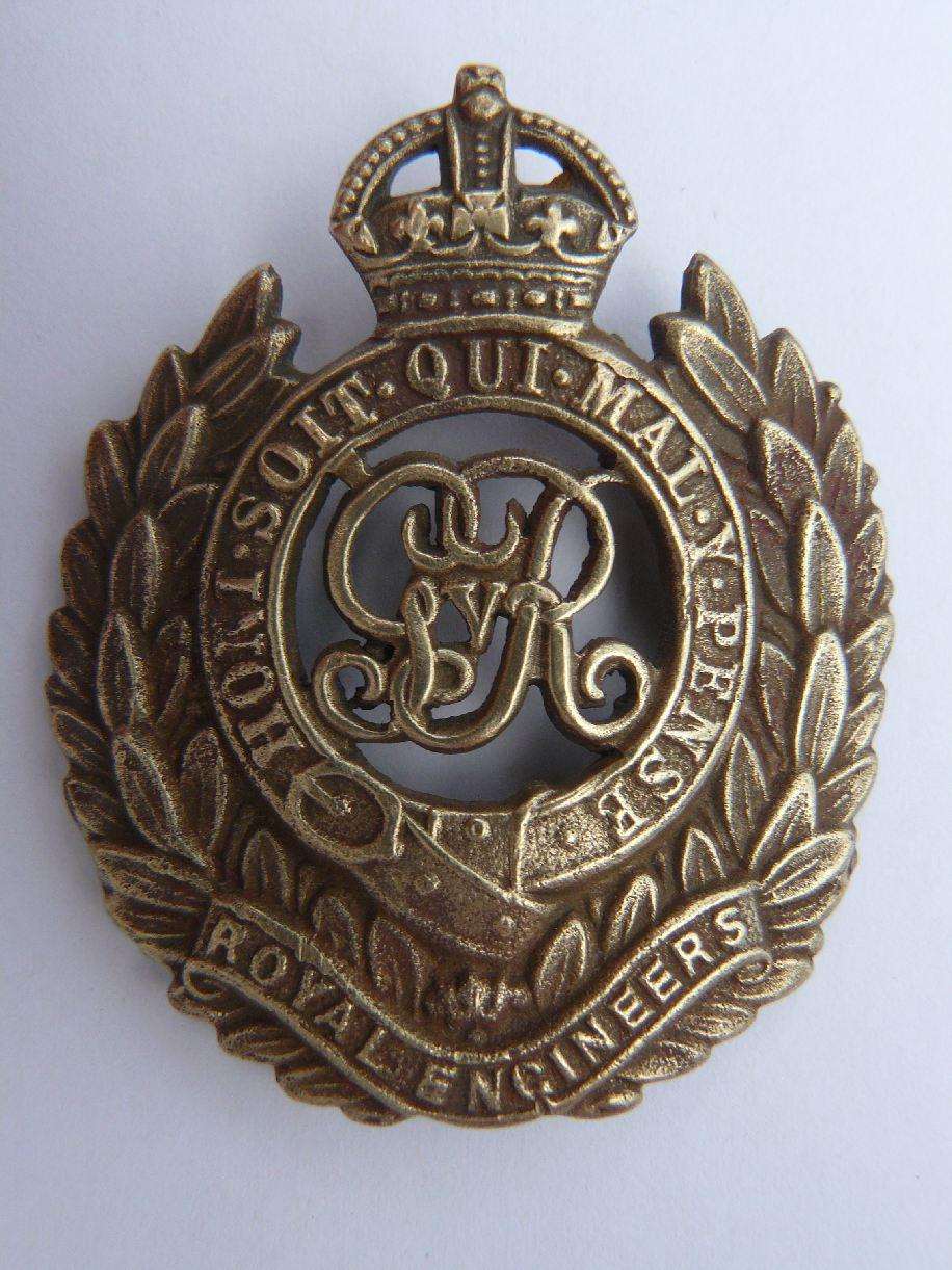 Appendix N: Cap badge of the Royal Engineers