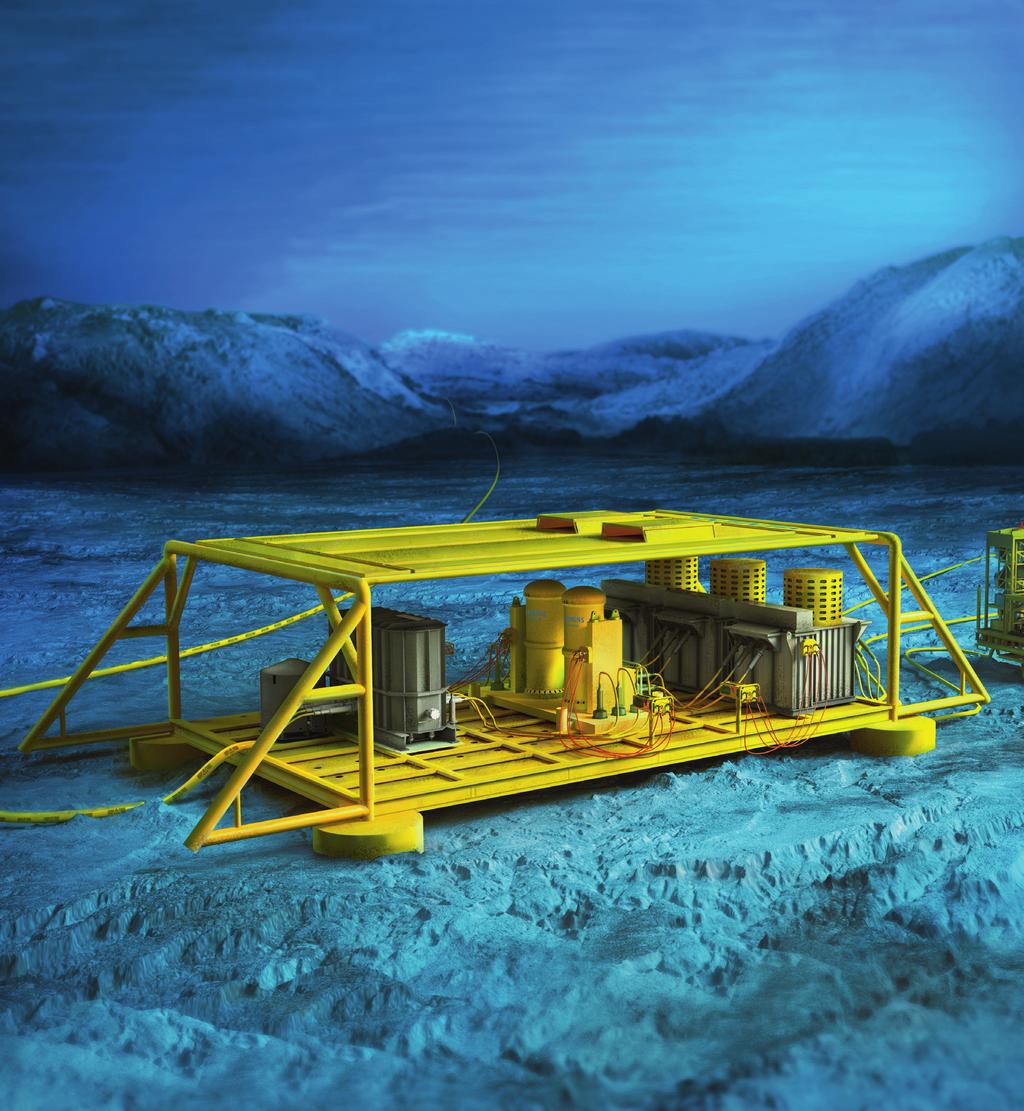 Subsea systems Enabling large-scale subsea processing Dependable power supply and distribution is vital for subsea production facilities.
