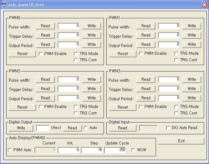 9. Sample Program DAQ system provides a sample program to make the user be familiar with the board operation and to make the program development easier.