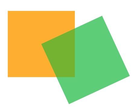 MEDIUM 8 The orange square and the green square each have area 1.