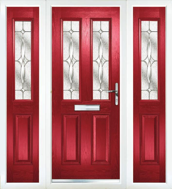 Our Esteem, Esteem Arch, Esteem Eyebrow and Classical Half Glaze doors also have matching side panels available, allowing