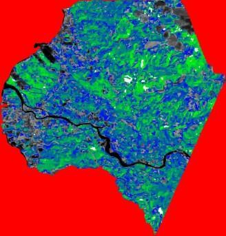 Landsat 8 without using anymore training pixel, which consumes a lot of time in classifying and extracting features.