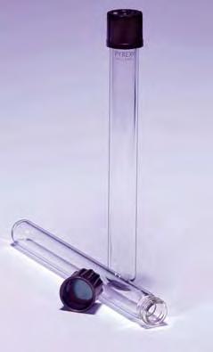 Tubes, culture l deal for culture work l Manufactured from Pyrex borosilicate glass l High resistance to attack from water reduces leaching of contaminants which can cause ph changes l Phenolic