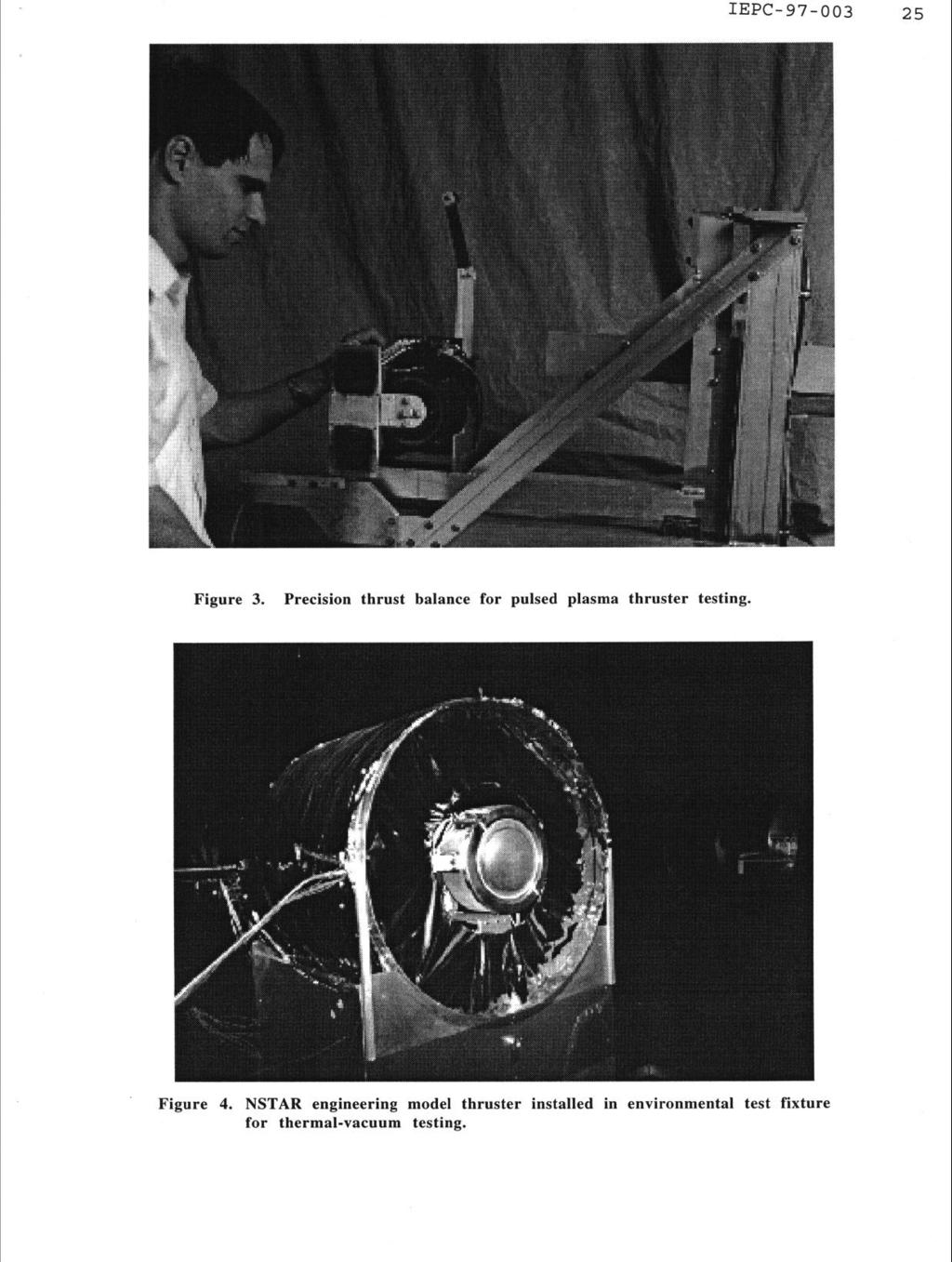 IEPC-97-003 25 Figure 3. Precision thrust balance for pulsed plasma thruster testing. Figure 4.