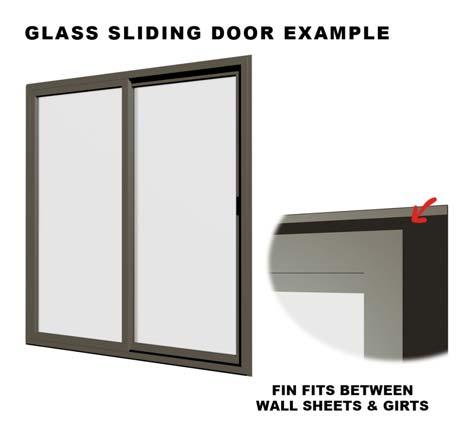 28. INSTALLATION OF SIDE WALL GLASS SLIDING DOOR Please read and refer to the manufacturers recommended installation material supplied with the Glass Sliding Door(s) before proceeding with this