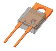 for their diodes, sacrificing high-temperature performance.