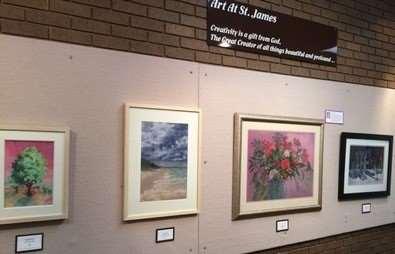 com/collections/pastelanne Shirley Anderson and Caryl Joy Young are showing their art at Garvan Gardens, which will continue through the month of June.