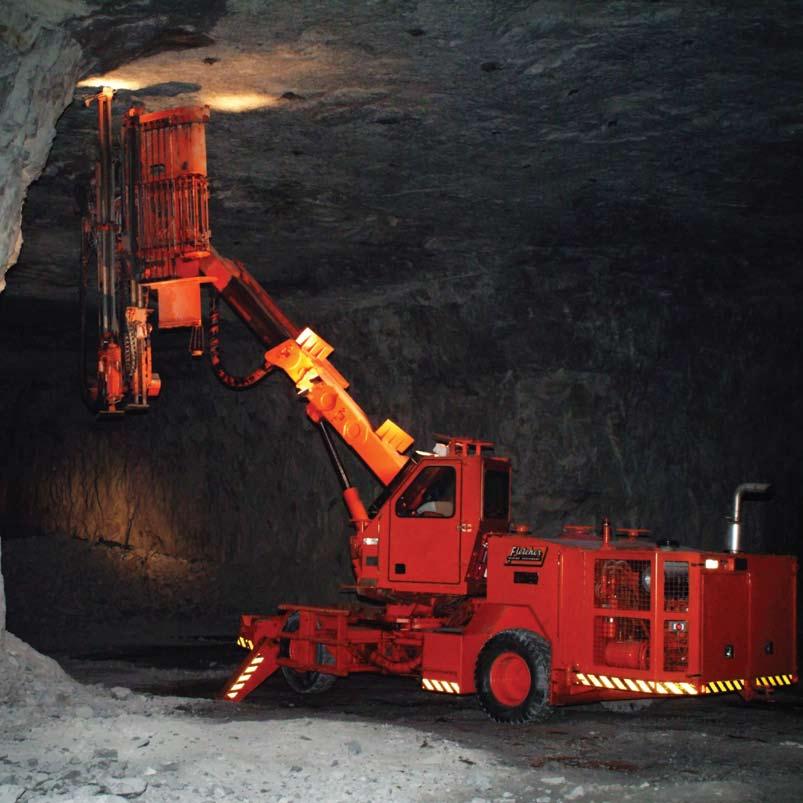 In test mines containing shale, limestone, and dolomite By reducing the number of operations a worker must perform, PDC bits as roof rock, PDC bit life ranged from 4,500 to 6,000 may ft significantly