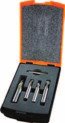 00 INDUSTRIAL STEP DRILLS Suitable for sheetmetal Industrial quality HSS M2 Bright Finish Sizes: 4-12