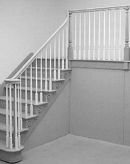 R311.5.8 Special stairways. Circular stairways, spiral stairways, winders and bulkhead enclosure stairways shall comply with all requirements of Section R311.5 except as specified below. R311.5.8.1 Spiral Stairs.