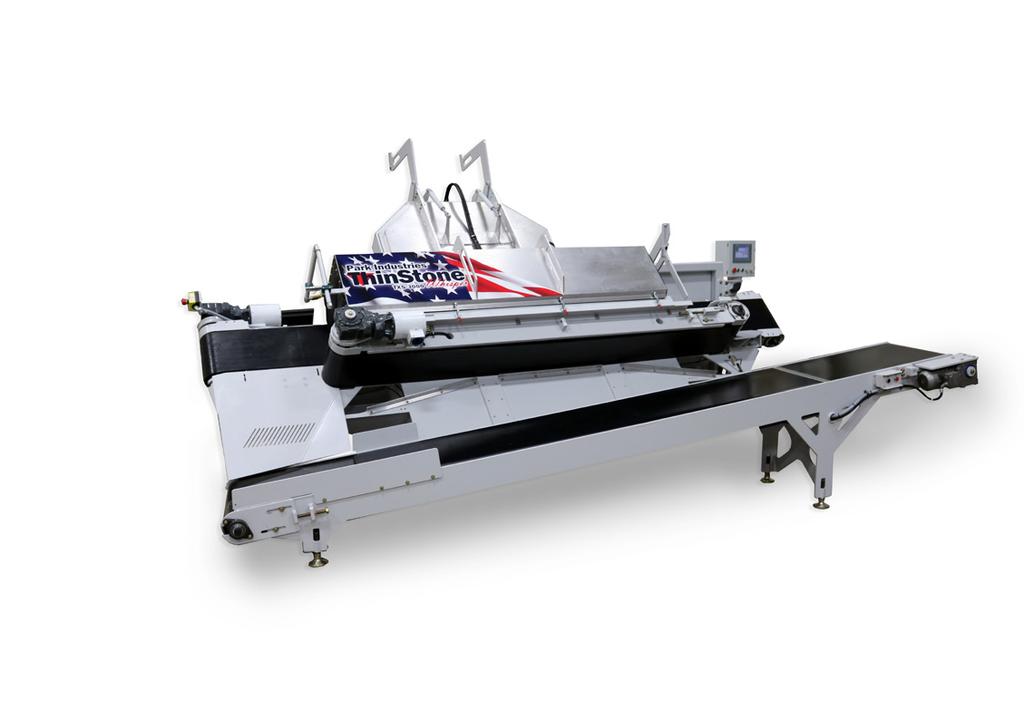 Solutions for every aspect of your shop Improve productivity, reliability, and profitability THINSTONE TXS-4000 VENEER SERIES Our patented ThinStone TXS-4000 Veneer Series saws make cutting thinstone