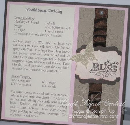 Blissful Bread Pudding Recipe Page Designed By: Shelby Kahalekulu-Nakama March 2011 This bread pudding recipe is blissful and unique with its haupia topping.