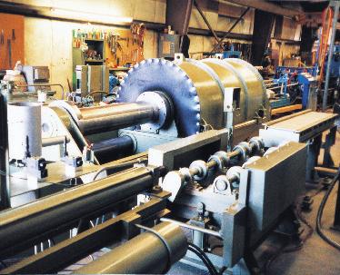 Horizontal machines are available in a wide variety of sizes and configurations that are well suited to a diverse range of applications including the following: Brake Drums Steel Rolls Bi-Metal