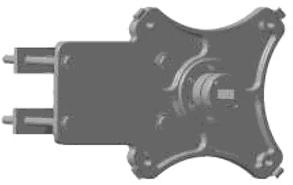 A Flange Adapter, fixed to the end of ODU on one side and connects to the waveguide on the other, can be used when no standard flange is available.