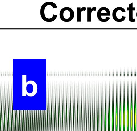 or no signal is expected, the noise in a trace will be reduced. 8 FIG. 6. Delay correction.