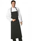 Chef's Trouser Check Sizes XXS - 4XL Black & White Aprons Apron