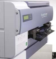The UP-DF550 is equipped with two film supply trays, each with a capacity of 125 sheets.