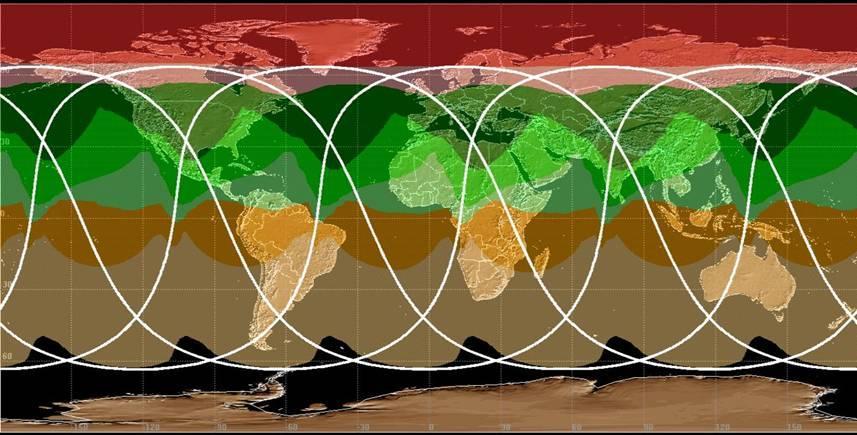TacSat-4 Orbit and Global