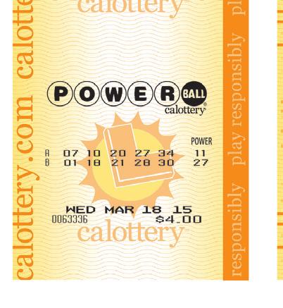 Encourage your customers to purchase the Powerball & SuperLotto Plus Promotion for a.