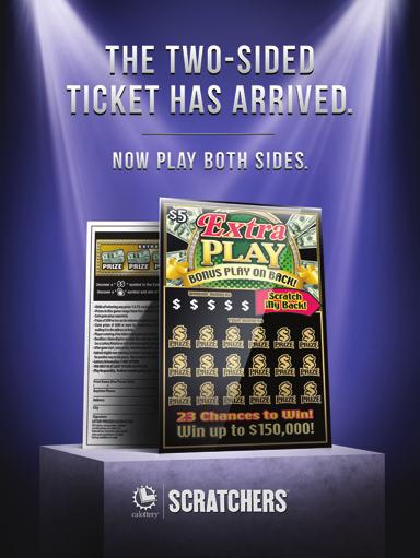 SCRATCHERS S EXTRA PLAY SCRATCHERS DISPLAY THE EXTRA PLAY SCRATCHERS POS IN YOUR STORE FROM MAY 1 ST TO MAY 31 ST! Look for an exciting Extra Play Scratchers 2nd Chance Bonus Promotion coming soon!
