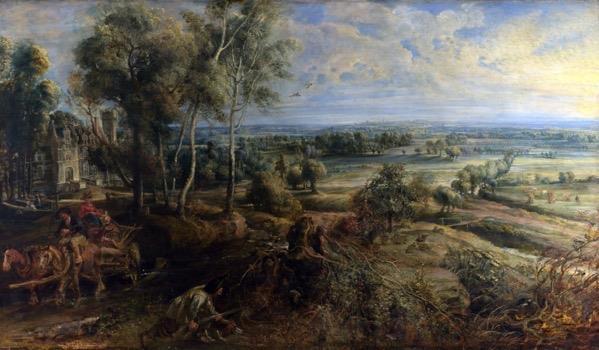 Wednesday 18 April The Development of Landscape Art Het Steen, Rubens Before the 17 th century art typically illustrated historical, mythological, or religious narrative.