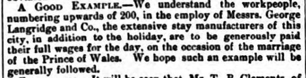 Thursday 12 February 1863 
