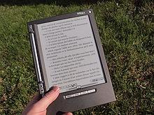 Electronic paper (E Ink) In an