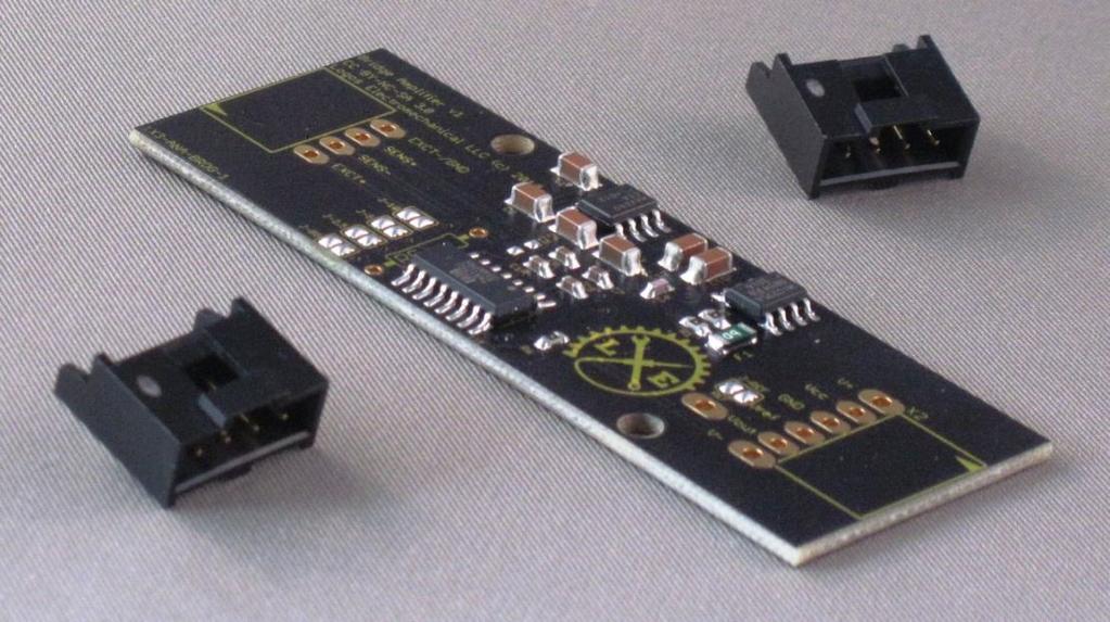 1X3 Bridge Amplifier Resistive bridge amplifier with integrated excitation and power conditioning.