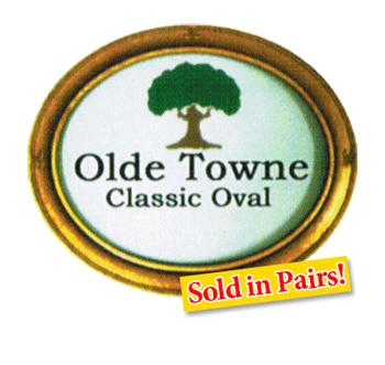 CARVAGIO HDU SIGN BLANKS Olde Towne Collection Classic Oval Graphic Area: 15 x19 Single Faced Sign Special Order Only Sold Without Graphics Olde Towne by Carvagio was created for America s towns and