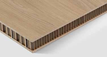 Eurolight Lightweight Boards K 3 different finishes for various applications Eurolight Raw With raw surface layers, perfect for applications which require a laminate or veneered surface.