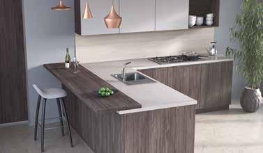 Worktops I The EGGER worktop range has been developed in line with the wide range of our other matching materials.