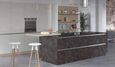 We are uniquely positioned to offer this as we produce not only the worktops, but the materials which are used throughout the rest of a room design.