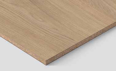 Eurodekor Melamine aced Chipboard C eelwood The development of new technology and textures with multi-layered construction result in a finish which both look and feel like wood.
