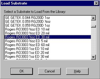 Synthesis The substrate information is loaded and displayed in the Edit Substrate