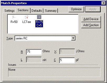 MATCH: Operation 5. The first step is to setup the source. Click on the Source (the leftmost icon in the box, labeled "R=50" above). 6.