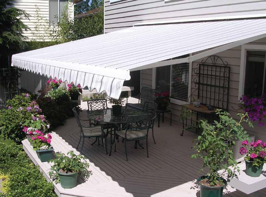 Eclipse offers a complete line of retractable shading systems for your home or business. Our green products will reduce your cooling costs, expand your living space and add style and color.