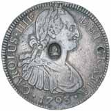2495* George III, emergency issue, silver dollar, oval
