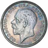 2584 George V, first coinage, silver