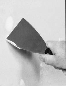 Make Repairs Right Away Small breaks. To repair small cracks and holes, first remove any loose material. Then, using a clean putty knife, fill the opening with joint compound.