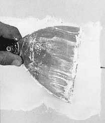 To repair larger cracks, embed a piece of joint tape to cover the opening, then apply a second coat of joint compound and finish the surface. Larger breaks.