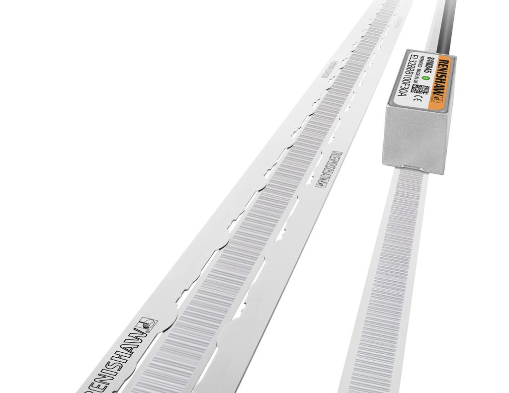 RTLA0 absolute linear encoder scale system for EVOLUTE System features RTLA0 and RTLA0-S scale X X ±10 µm/m accuracy @20 C, including slope and linearity.