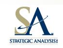 ABOUT STRATEGIC ANALYSIS, INC. Strategic Analysis, Inc.