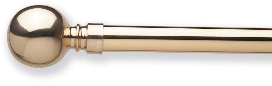 Insignia - 25mm Poles suitable for medium to heavy weight curtains -