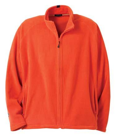 MORE ORANGE STUFF \o Item: Adult Full Zip Microfleece Jacket Brand Trimark Product No.