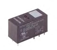 Relays RF-PT series Feaures Indusrial inerface relay for general applicaions. Available in 1 and 2 change-over conacs wih max.