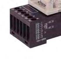 Relays RM-T series RMS2-TRelay 8 pins 2 conacs Wiring diagram RMS2-T Dimensions RMS2-T 33,4 [1.31] 34,2 [1.34] 52,1 [2.5] 34,2 [1.34] Coil emperaure 2,8 [.
