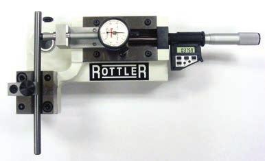 Rottler manufactures special adjustable