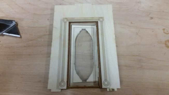 Step 19. Install Main door into wall 1B. Figure 20. Step 20.