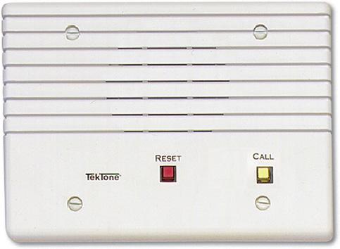 5 Call-Placed Lamp: Indicates a call is placed when illuminated. 6 Reset Button: Cancels the call when pressed.