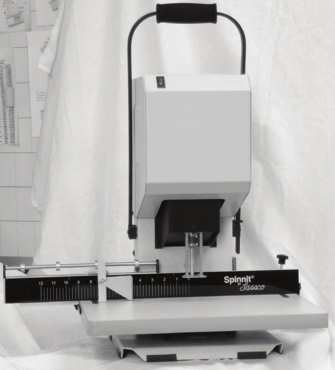 Spinnit EBM -S Manual Paper Drill R USER S MANUAL Before operating this equipment, please read these instructions completely and keep these operating instructions for future reference.